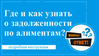 Где и как можно узнать о задолженности по алиментам и взять справку?